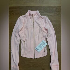 Lululemon Pink Define Cropped Jacket Size 2